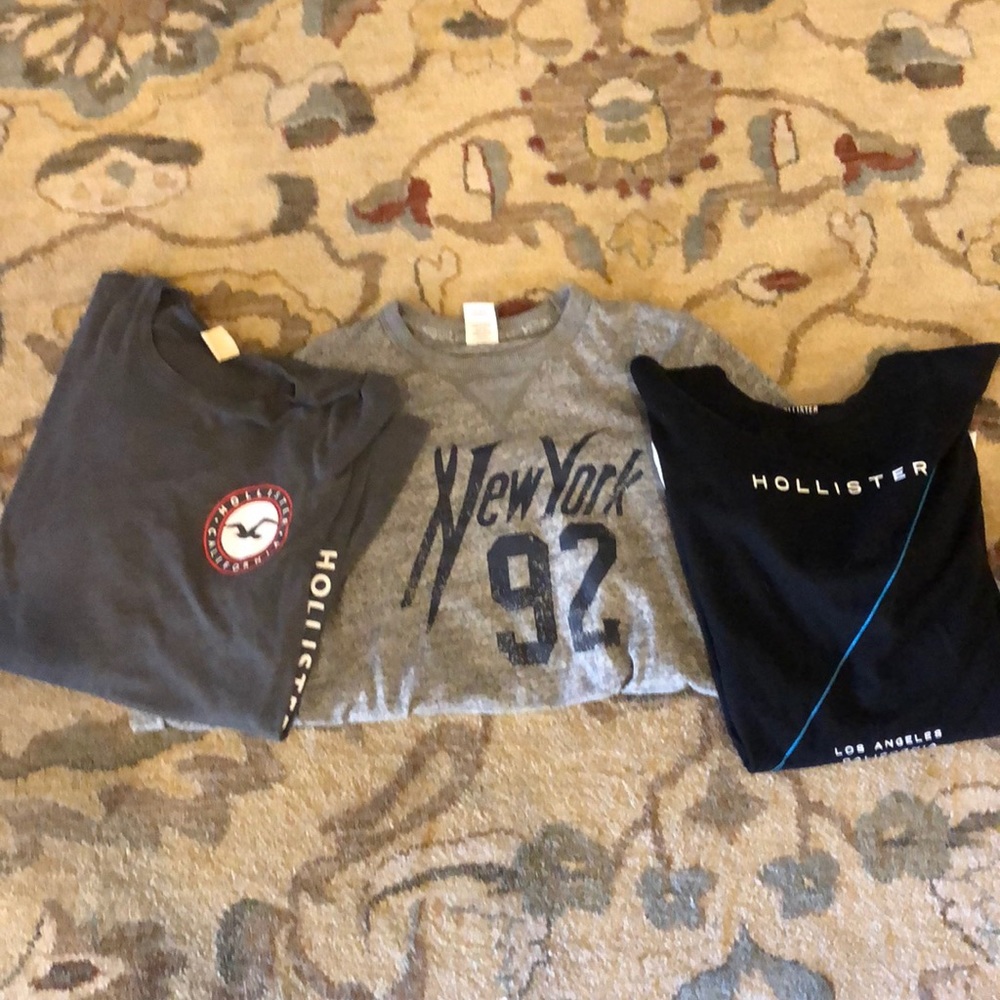 Abercrombie and Hollister long sleeve T’s